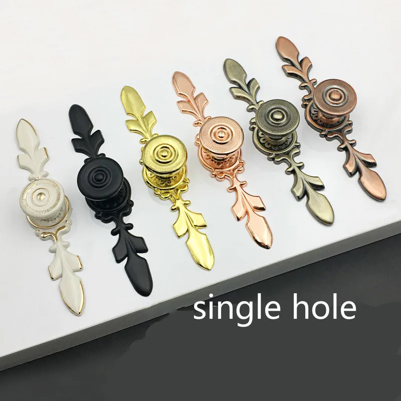 Ручка для мебели в европейском стиле ручка двери кухонного шкафа с одним