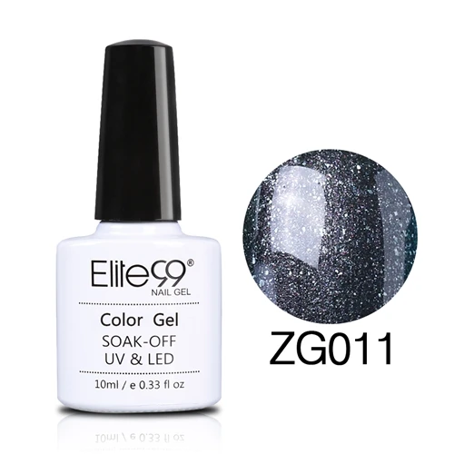 ZG011 Elite99 10 мл УФ гель лак с блеском для ногтей груша серии длительный гель ногтей лак Полупостоянный ногтей Полировочный Гель для маникюра - Цвет: ZG011