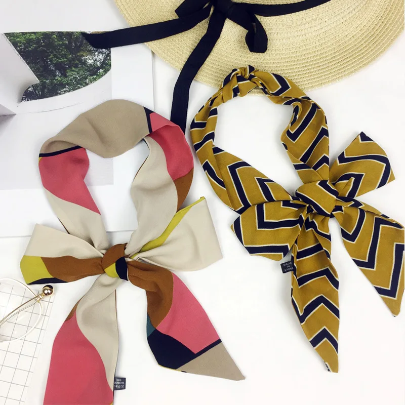 Новый ободок узкое украшение креативный шарф шарфы шейный платок аксессуары