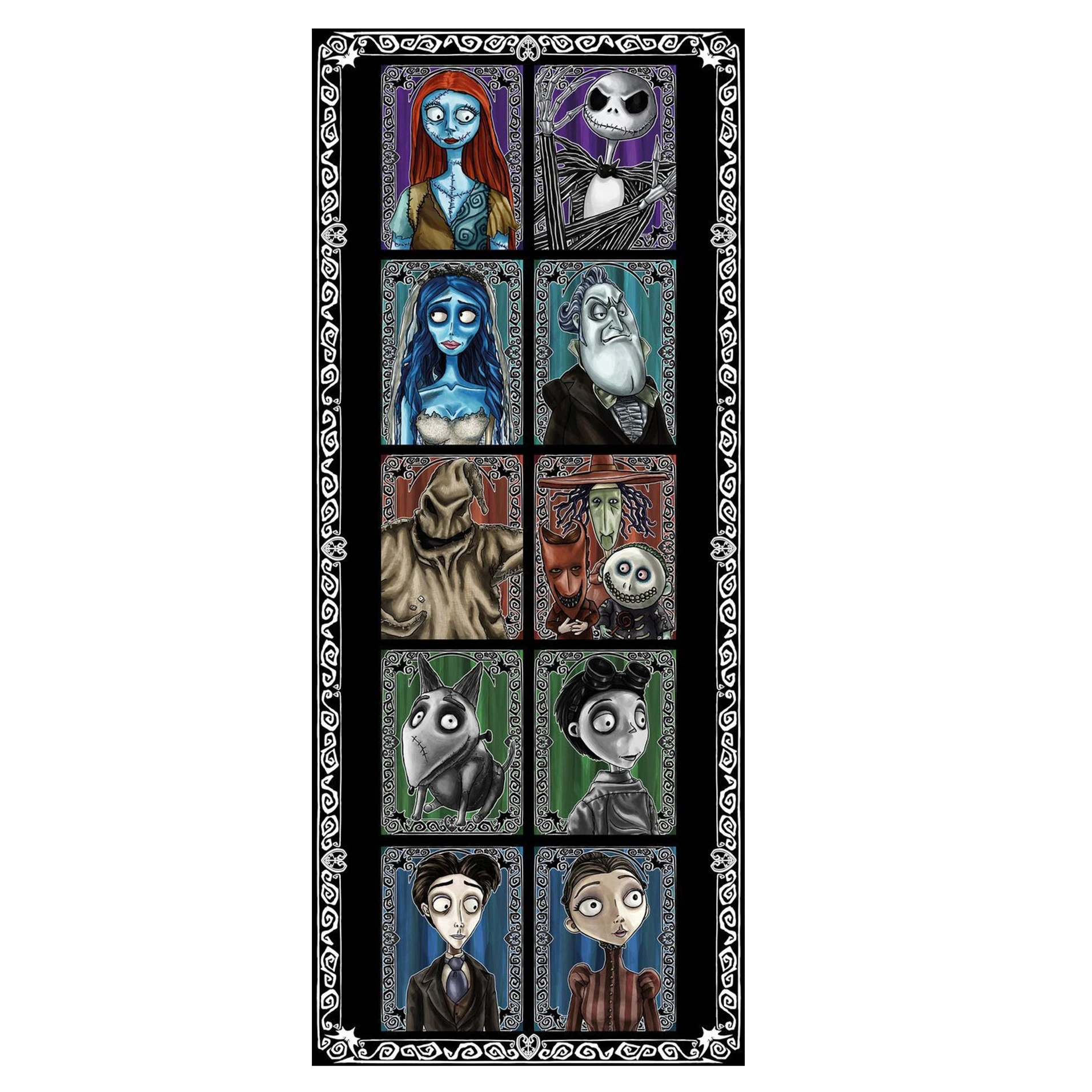 Louvisem 5D алмазная краска ing TIM BURTON персонажи Алмазная краска набор 5D алмазная вышивка краска с бриллиантами Алмазная Dotz