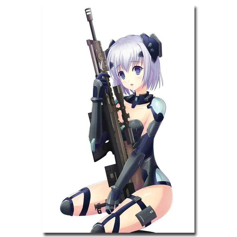 NICOLESHENTING Дата живой шелк плакат печать 12x18 24x3" Tokisaki Kurumi Сексуальная аниме-девушка фотографии для декора комнаты 024 - Цвет: Picture 10