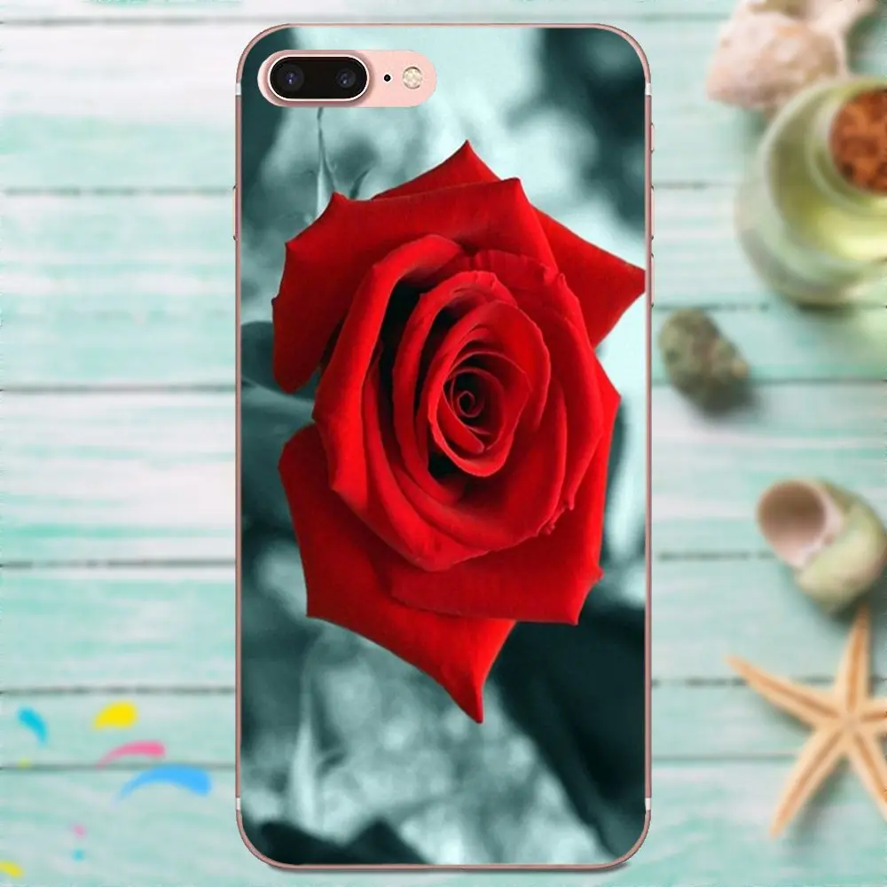 Красная роза для LG Nexus 5 5X G2 G3 mini spirit G4 G5 G6 K4 K7 K8 K10 2017 V10 V20 V30 Stylus Soft Custom