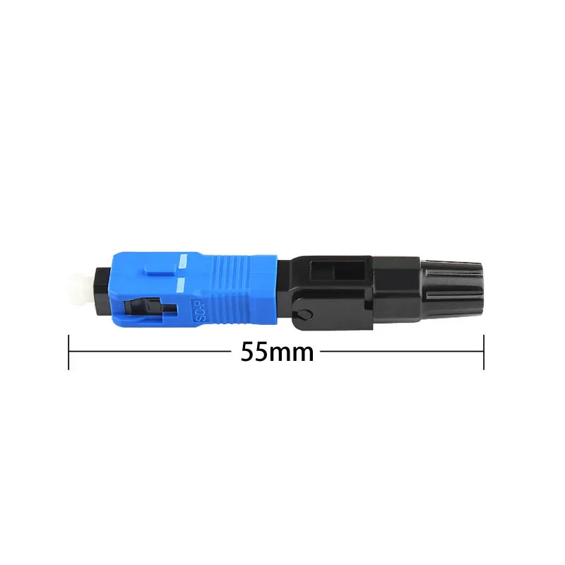 100 шт. SC UPC волоконно оптический Быстрый Соединитель FTTH одномодовый/мультимодовый