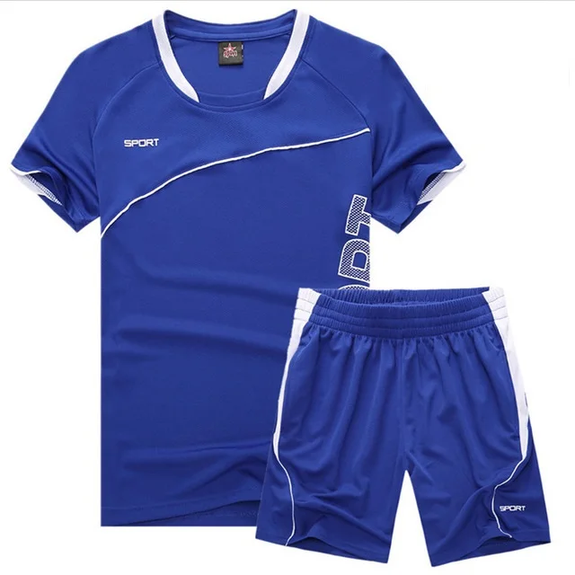Dark Blue FK078 Новые летние комплекты, спортивный костюм с коротким рукавом, мужской комплект из двух предметов, футболки с принтом+ шорты, мужской повседневный спортивный костюм, одежда для бодибилдинга - Цвет: Dark Blue FK078