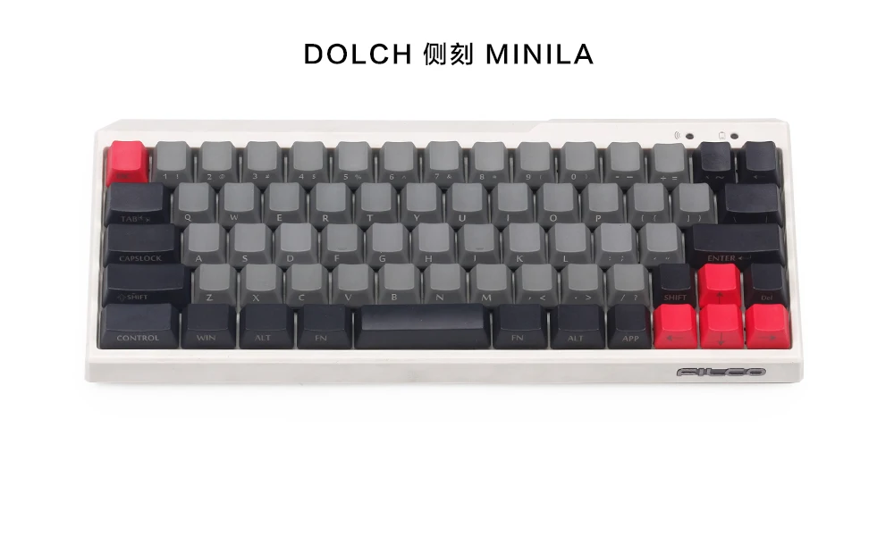 Черная PBT пустая белая серая механическая клавиатура filco minila воздушная Толстая PBT белая боковая печать keycap cherry mx OEM blac 3u sapcebar