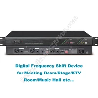 professional r1210 digital feedback suppressor frequency shift device for conference meeting ktv room theater stage