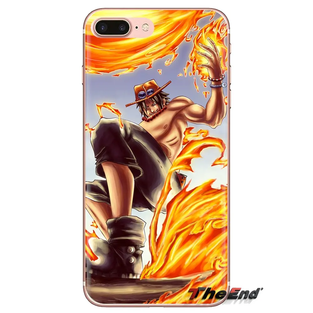 For Samsung Galaxy S3 S4 S5 Mini S6 S7 Edge S8 S9 S10 Plus Note 3 4 5 8 9 One piece monkey d luffy ace zoro Silicone Shell Cases |