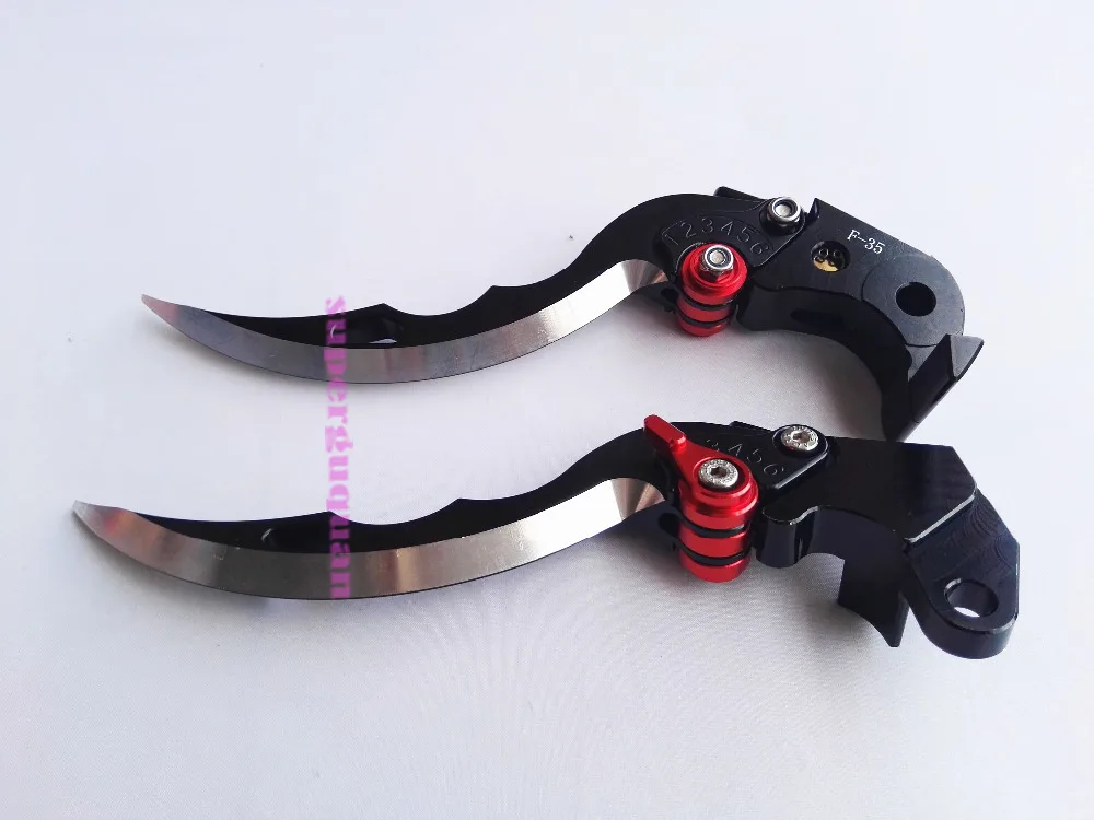 Новые мотоциклетные рычаги тормоза и сцепления с ЧПУ стиль лезвия для Suzuki Maruti