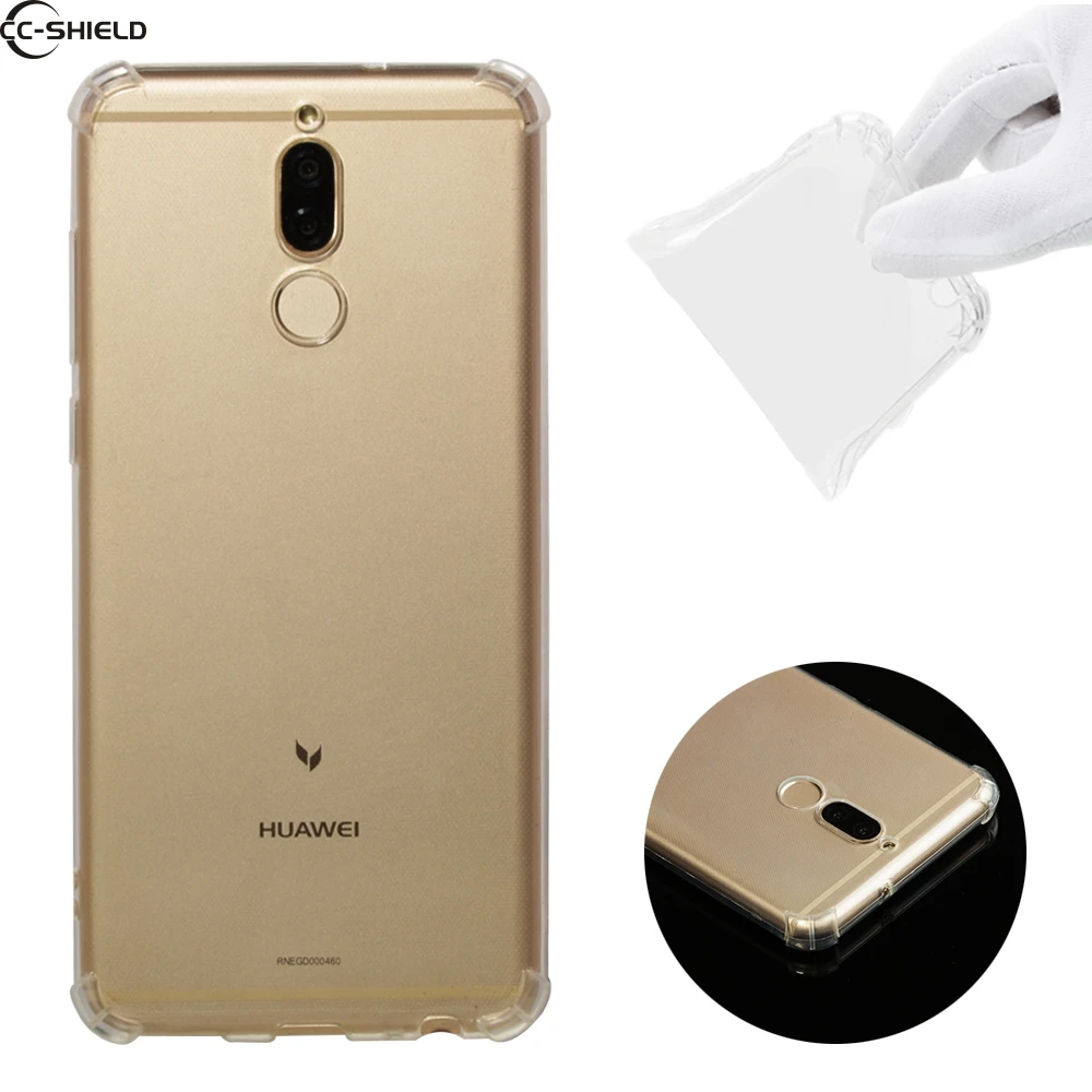 Мягкий чехол для Huawei Nova 2i RNE L21 L01 L23 ультратонкий прозрачный силиконовый из ТПУ Nova2i