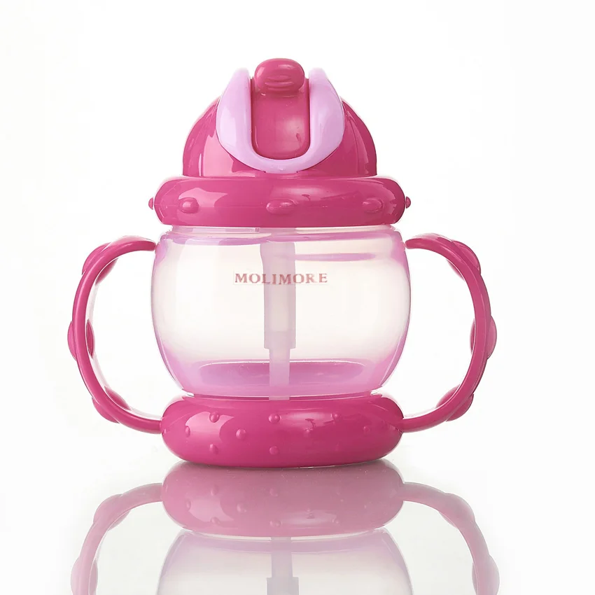 240 мл прочная Детская Бутылочка для подгузников бутылочка питья с ручками