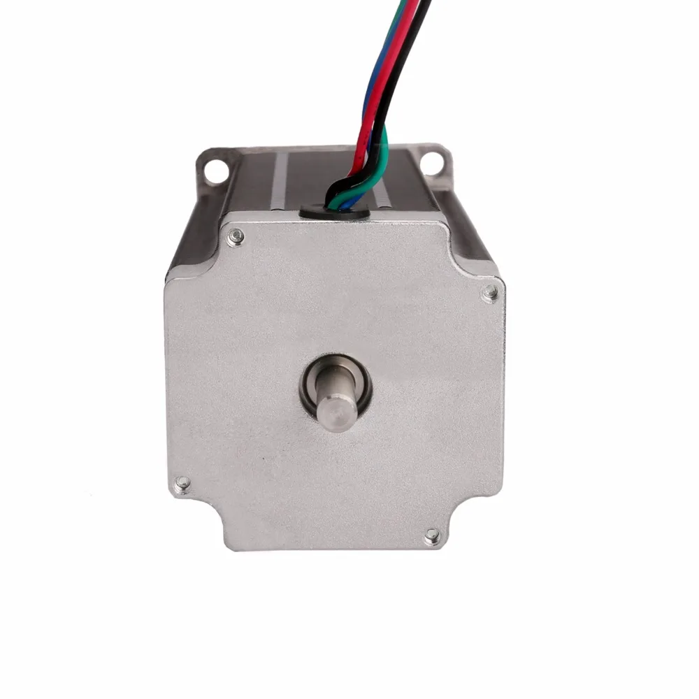 Nema23 шаговый двигатель 57BYGH 435oz-in 3.0N. M 112 мм 4 провода 4.2A 23HS9442B двойной вал 3D принтер