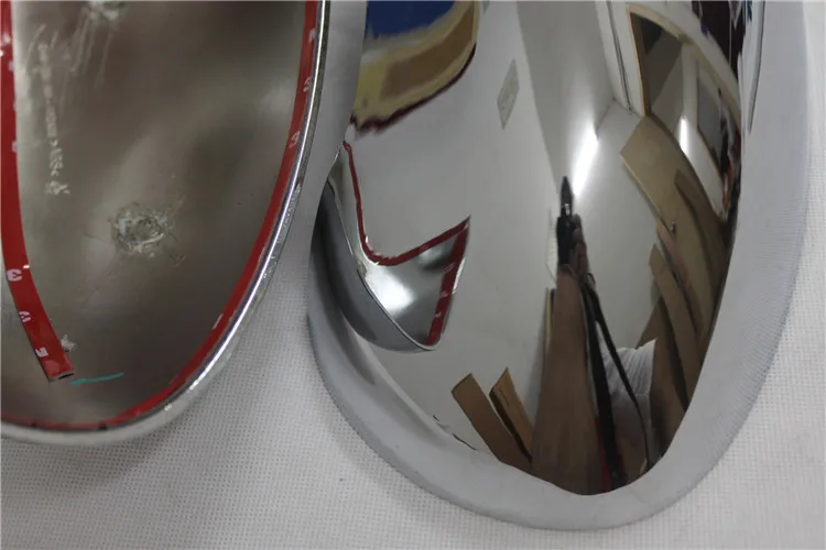 ABS Хромированная Боковая дверь заднего вида зеркала накладка 2 шт для Nissan Qashqai 2007