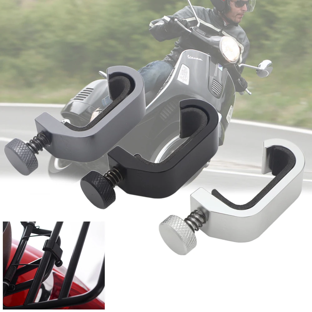 Для Vespa все модель GTS LX LXV Sprint Primavera 50 125 250 300 сумка Рамка крюк Crotchet ручки бесплатная