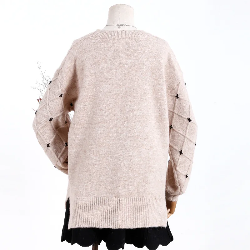 Women Winter Pullover and Sweaters Oneck Twisted Sweater Pull Femme Sweter Mujer Short Femninino 2019 winter sweater | Женская одежда