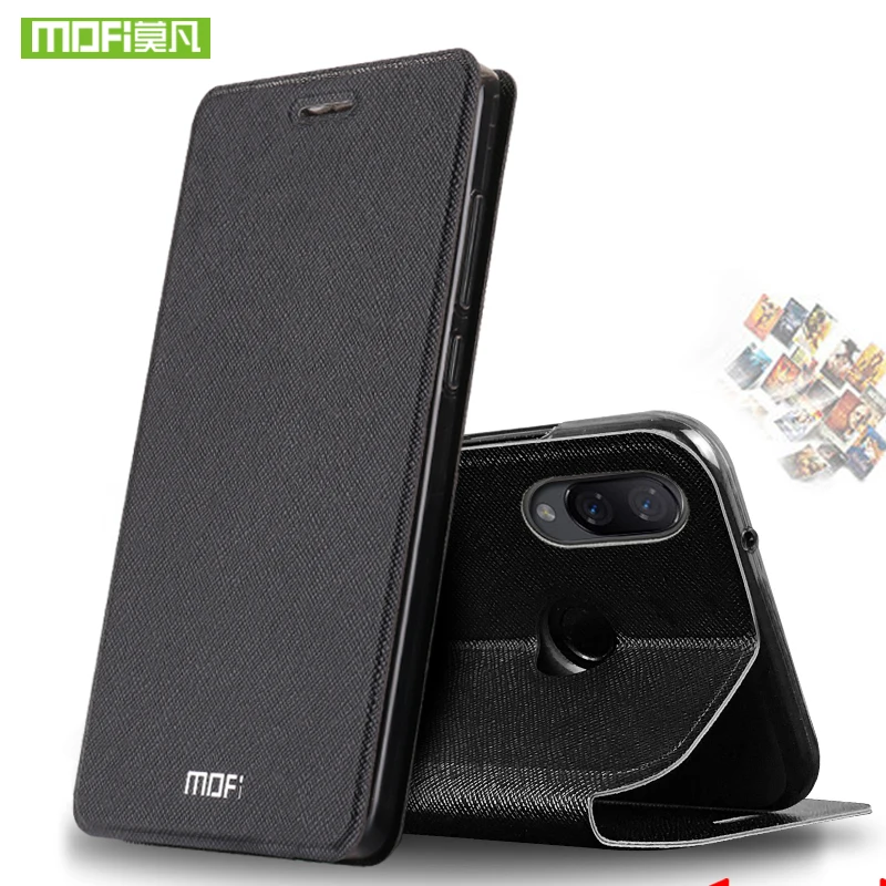 Чехол для Xiaomi Mi Play силиконовый флип кейс из кожи Xiomi Оригинальный Mofi чехол Xaomi 360 ударопрочный