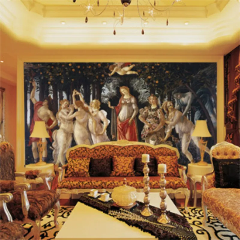 3D wallpaper for wall 3d Large mural living room dining bedroom sofa background European classical painting | Обустройство дома