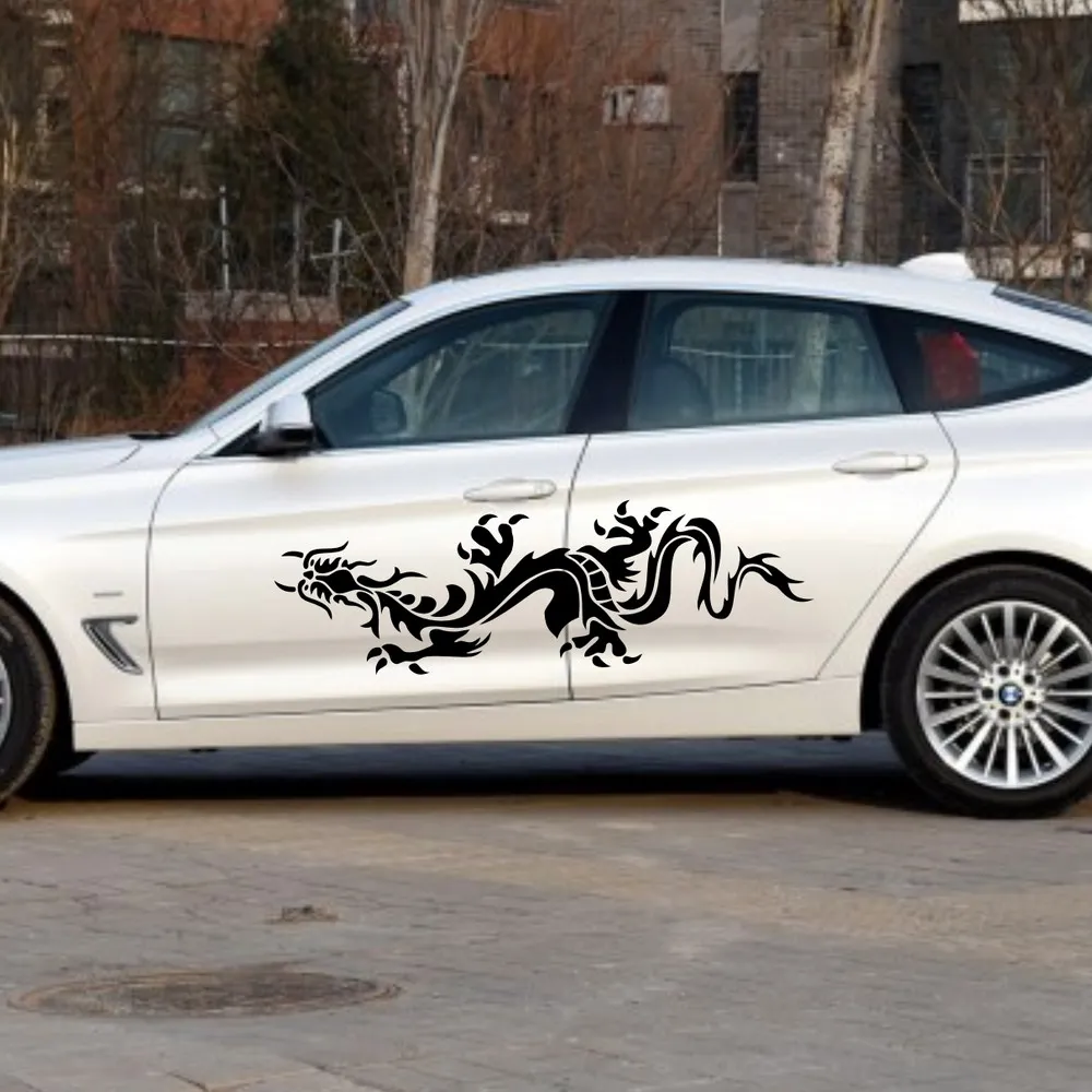 Наклейка на автомобиль дракон Летающий религиозный 53 ''для 3 серии GT виниловые