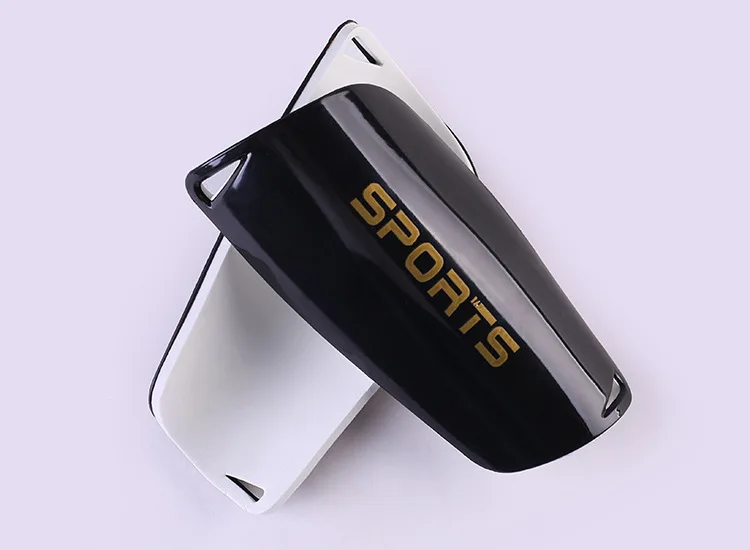 1 пара футбольных щитков для взрослых/детей, Футбольные Щитки на голень, гетры, наколенники, носки, быстрая - Цвет: black