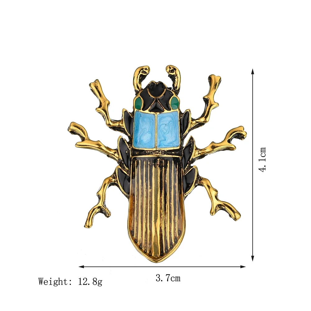 MissCyCy Fashion Enamel Pin Badge Vintage Alloy Insect Brooches For Women 2018 New Arrival Accessories Jewelry | Украшения и