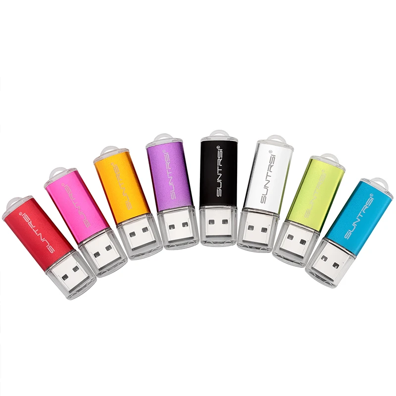 Suntrsi USB Flash Drive Свободный Корабль Pen Действительно Емкость Pendrive 32/16/8/4 ГБ Stick Горячие