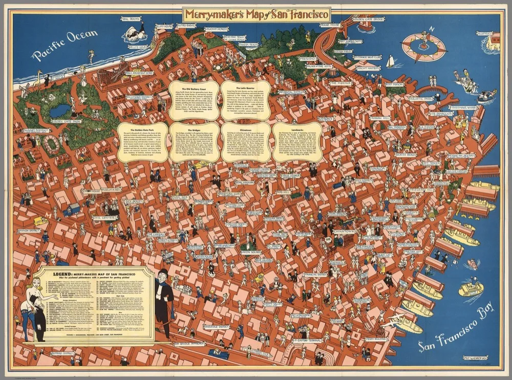 Креативная карта США в Калифорнийском стиле ретро ВИНТАЖНЫЙ ПЛАКАТ из