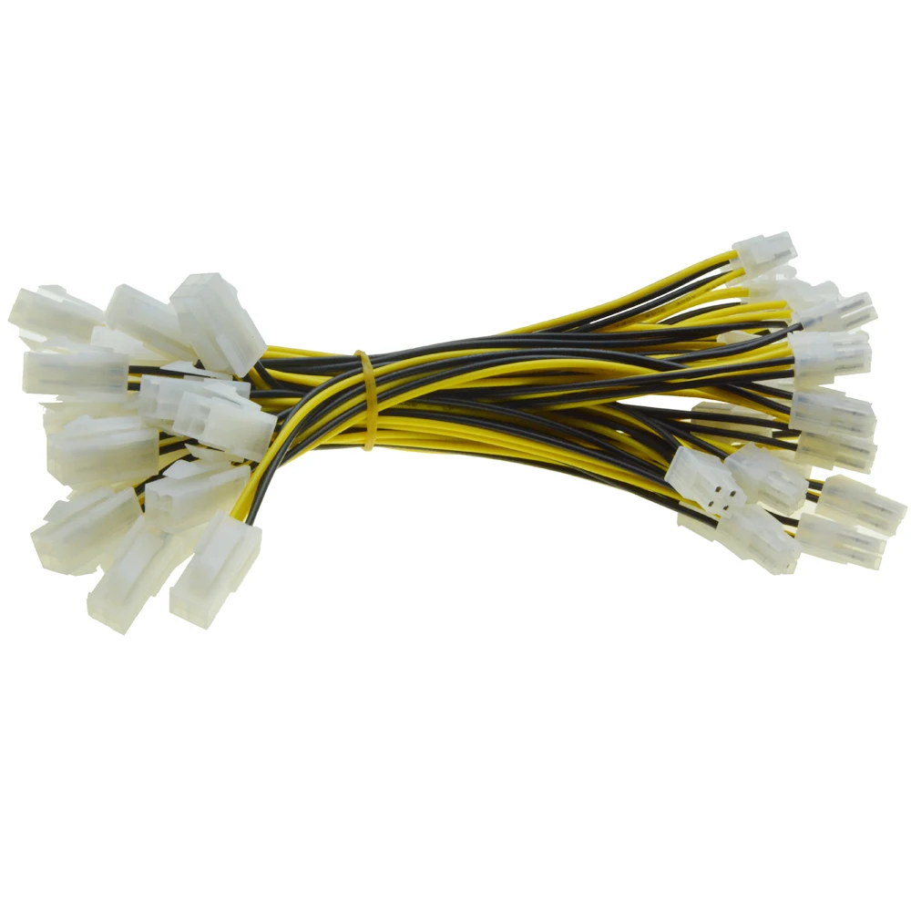 40 шт. 4 контакта кабель удлинитель|4 pin atx|4 power supplycable |