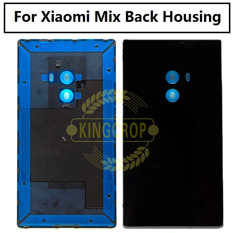 Корпус Xiao mi x Pro/mi x 2 задняя крышка батареи корпус двери Задняя панель Стекло Xiao mi x задняя крышка чехол mi x2 корпус