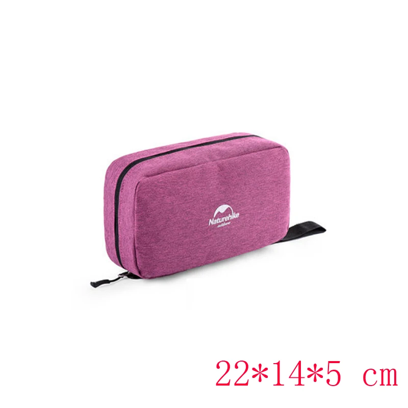 S-Purple Naturehike Многофункциональный Водонепроницаемый косметичка Портативный нейлоновая сумка Combo сухой мокрый мешок NH18X030-B - Цвет: S-Purple