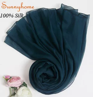 Womens scarfs fashionable 2016 100% silk pashmina fashion europe dark Ultra green long summer euro style women foulard hijab |
