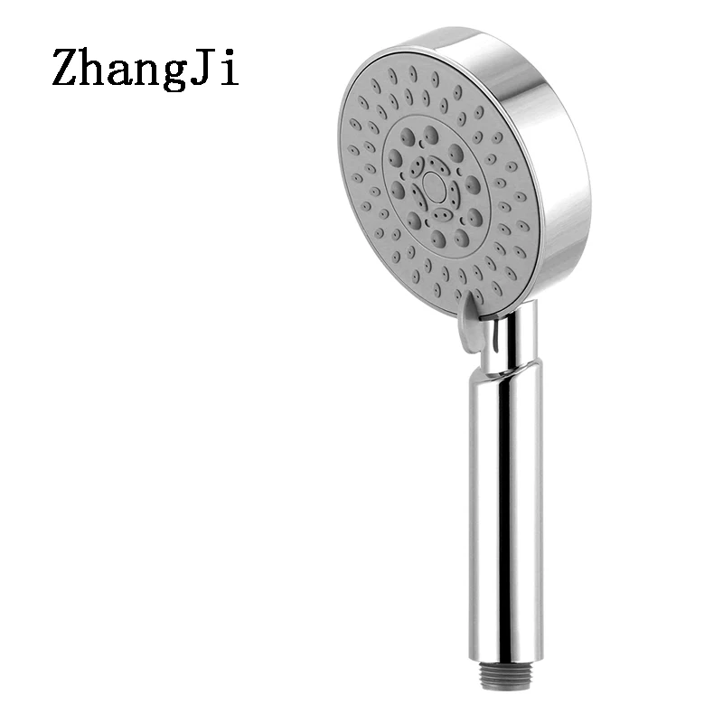 ZhangJi, пять отверстий из силикагеля, насадка для душа, экономия воды, с хромированной насадкой для душа, насадка для разбрызгивания ванной комнаты, два цвета