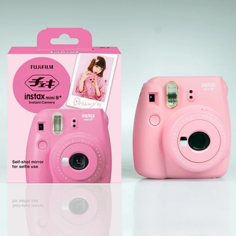 Fujifilm Instax Mini 8 Plus камера клубника + Fuji 100 Пленка мгновенный белый край фото простое
