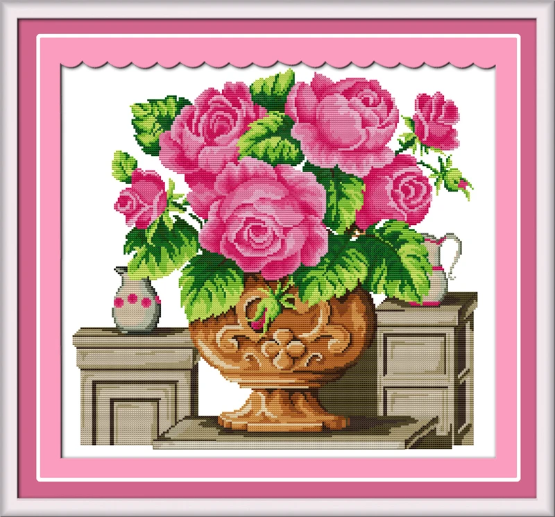 Joy SundayH015(1)(2) Бесплатная доставка 14CT 11CT подсчитываемый и отпечатанный домашний
