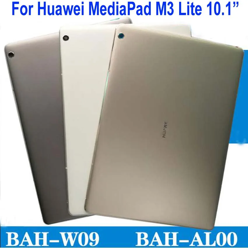 

10.1" Battery Back Cover For Huawei MediaPad M3 Lite 10 BAH-AL00 BAH-W09 BAH-L09 Door Rear Housing Case Shell Tablet Replacement