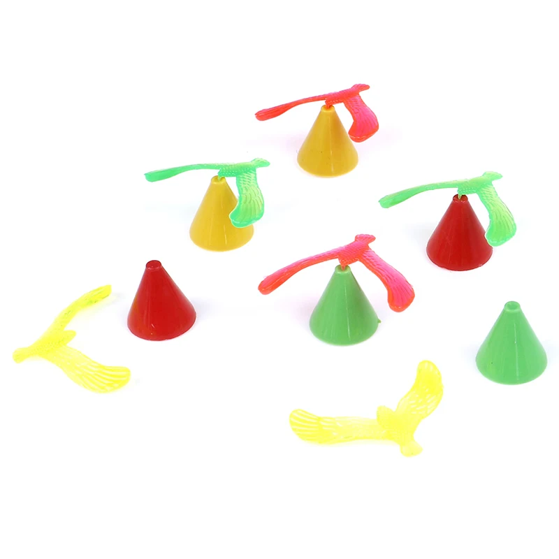

5Pcs Amazing Bird Magic Box Desk Display Decor Doll Balancing Bird Novelty Fun Learning Toy for Children Kids Practical Jokes