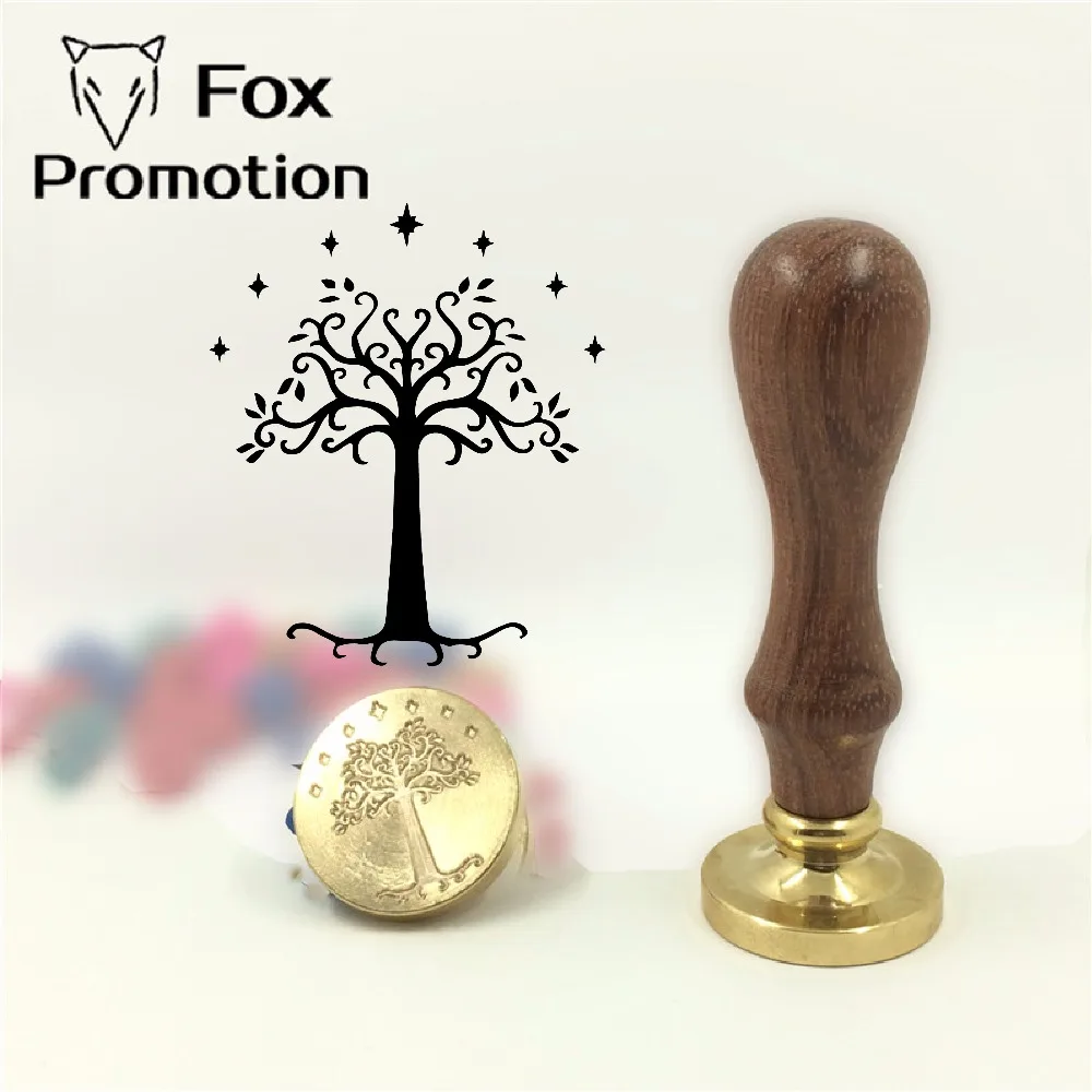 Новинка Лидер продаж герметизированный штамп Властелин колец с деревянной