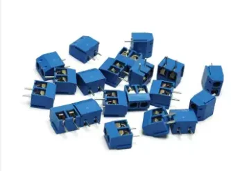 10 шт./лот 5 08 мм Винтовые клеммы разъема KF301 2P 2Pin 3pin|Изоляционные материалы и