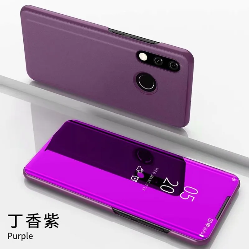 Флип-чехол для Huawei P20 Lite P10 P30 Mate 10 Pro 20 20X зеркальные Чехлы Honor 9 P Smart 2019 | Мобильные