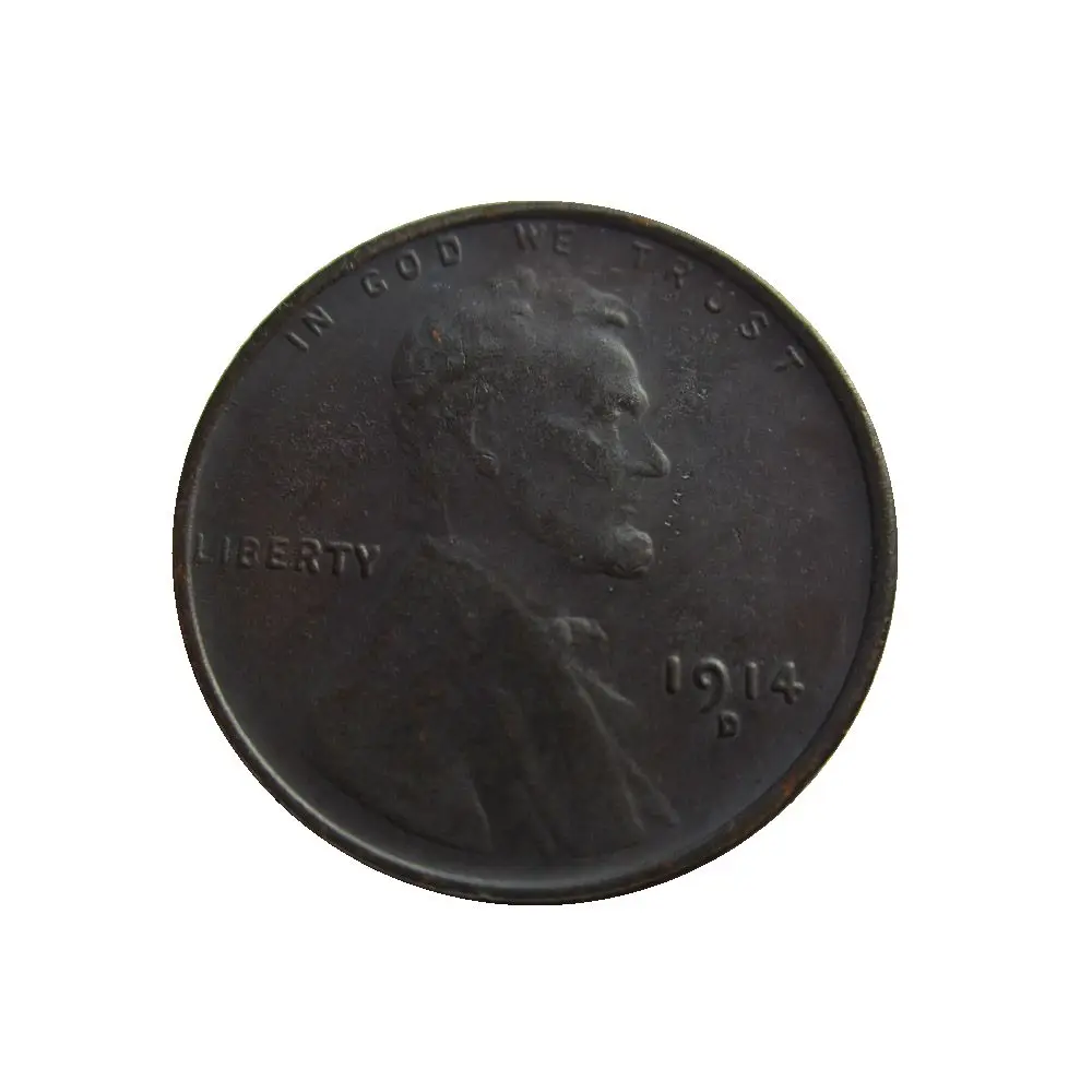 1914-D Дата 1912 1912-D 1912-S 1913 1913-D 1913-S 1914 1914-D Lincoln копии монет центов - Цвет: 1914-D
