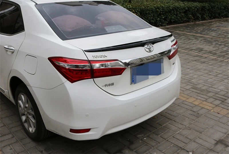 Спойлер для TOYOTA Corolla 2014 2015 2016 2017 2018 2019 Спойлеры крыла высокое качество ABS