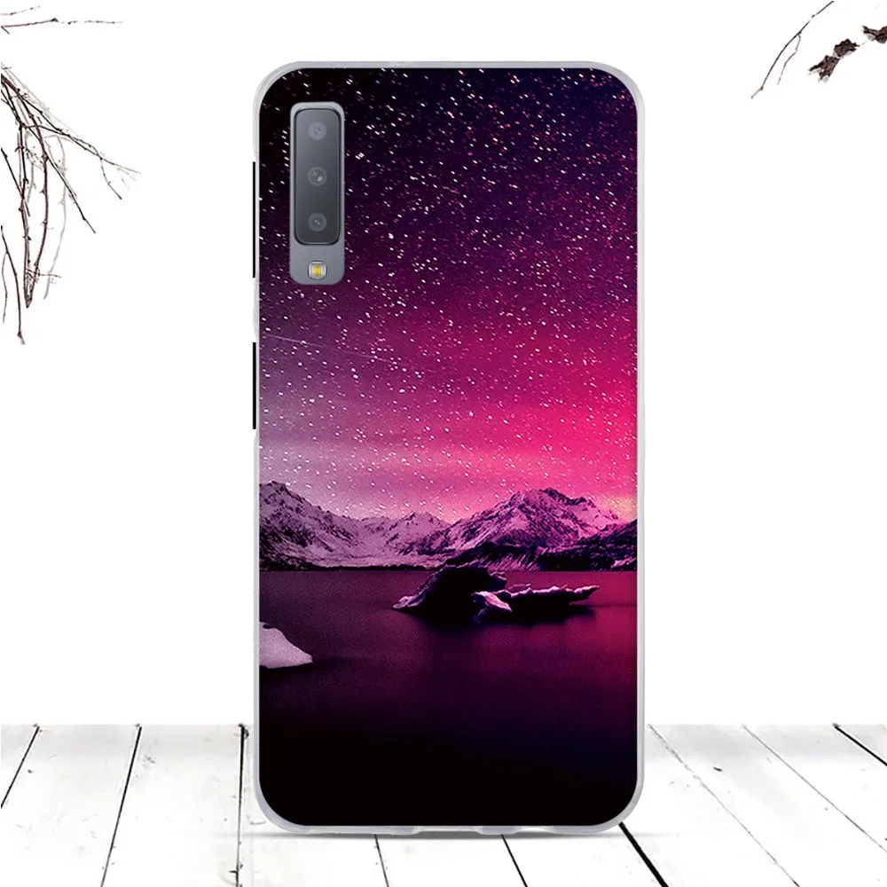 Чехол для samsung Galaxy A7 2018 A750 чехол Мягкий ТПУ силиконовый оболочка | Мобильные