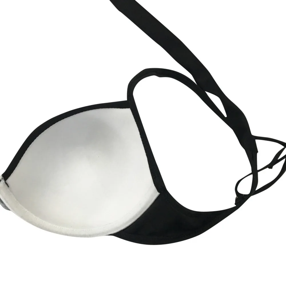 Женский этно-Шелковый сетчатый сексуальный купальник бикини с высокой талией