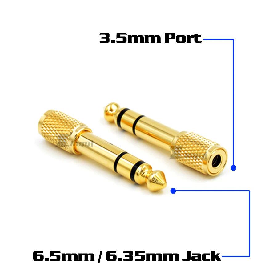 3 шт. переходник со штекера 6 5 мм на гнездо 35 мм|3.5 male to male|3.5 femaleadapter 3.5mm |