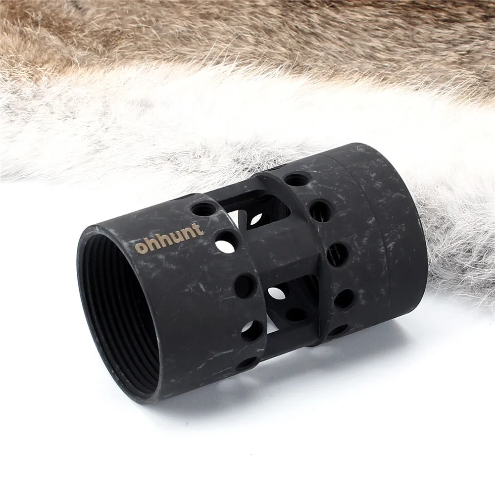 Тактическая стальная цилиндрическая гайка ohhunt алюминиевая для AR15 M4 M16 бесплатный