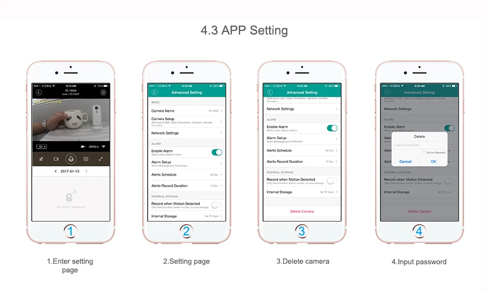 Jimi JH012 уличная камера с 3g беспроводной сети и Wi-Fi CCTV камера IP65 водонепроницаемая 30 дней облачная камера безопасности