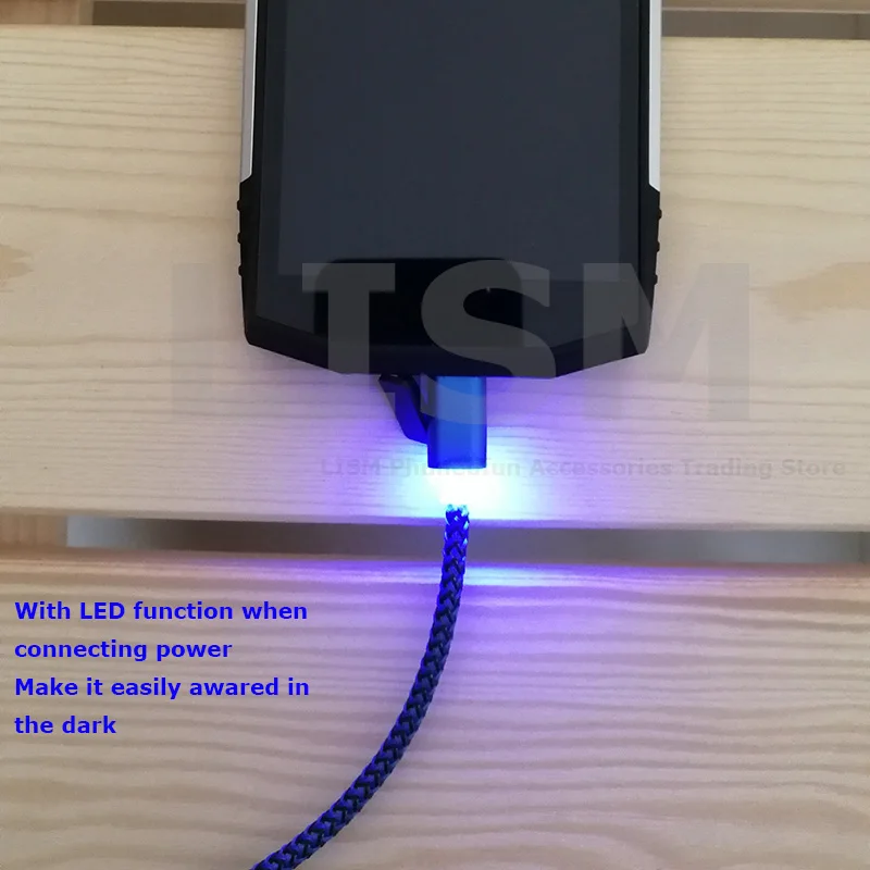 9 мм Длинный соединитель type-C кабель USB-C кабель 1 м для Blackview P10000 BV9500 BV9000 BV7000 Pro для Oukitel K5000 Pro K6 K10