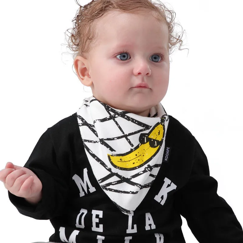 3 шт./лот хлопок детские Babador Bandana нагрудник, повязки на грудь для детей, шарф для девочек, для мальчиков Детские Нагрудники Слюнявчики зимний шарф аксессуары для кормления