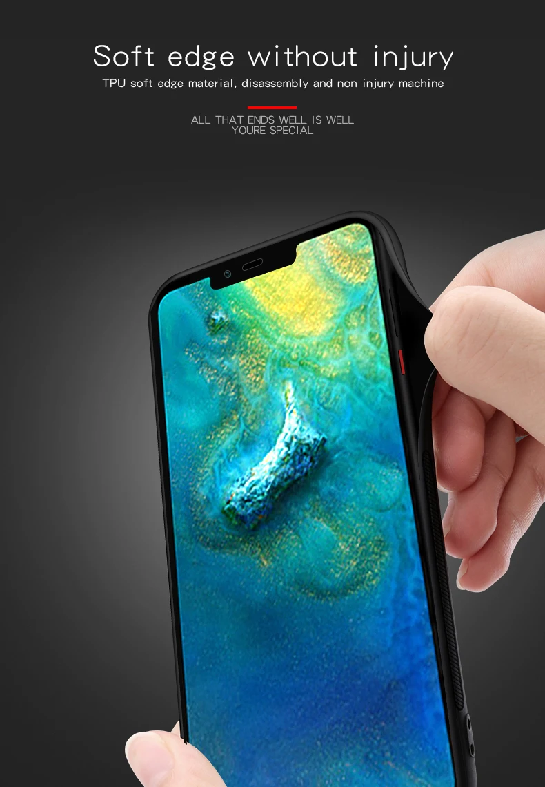 MOFI чехол из искусственной кожи для huawei mate 20 Pro/Lite/X чехол роскошный классический защитный щит mate 20X задняя крышка противоударный