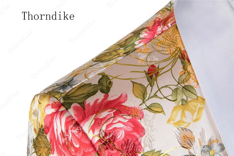 Смокинги Thorndike мужские с желтым цветком|Костюмы| |