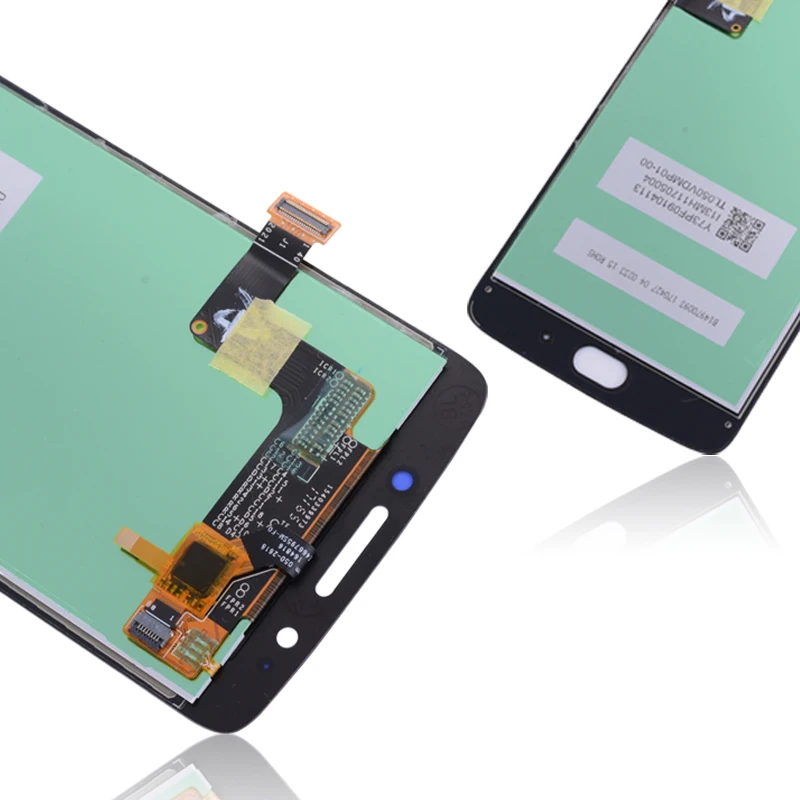 Дисплей для Motorola Moto G5 Plus LCD в сборе с тачскрином на рамке Оригинал черный