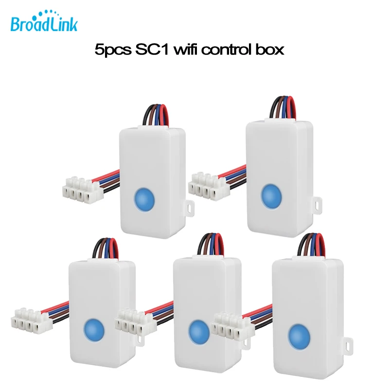 5 шт. Broadlink SC1 модули домашней автоматизации умный переключатель WiFi приложение 2 4